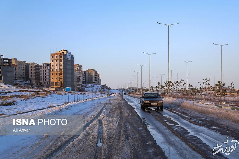 (تصاویر) اردبیل پس از ۱۰ روز بارش برف